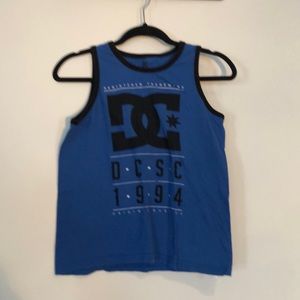 DC Shoes boys size med (10/12) tank top
